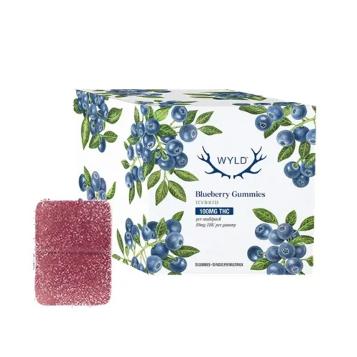 Wyld - Real Fruit Blueberry Gummies
