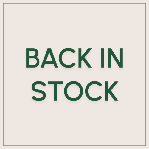 Back In Stock