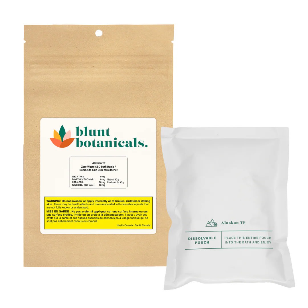 Blunt Botanicals - Alaskan TF Zero Waste Bath Bomb